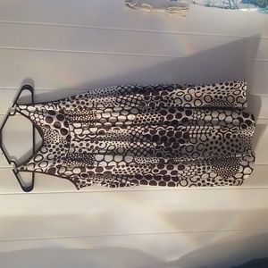 ALYX sleeveless Geo summer dress size 14 polka dot